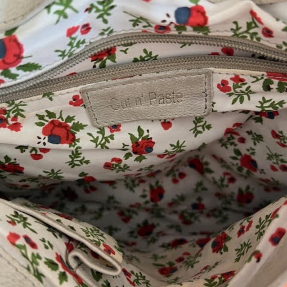 Cut n' Paste X Free People Distressed Fringe Saddle Bag - Picture 6 of 16